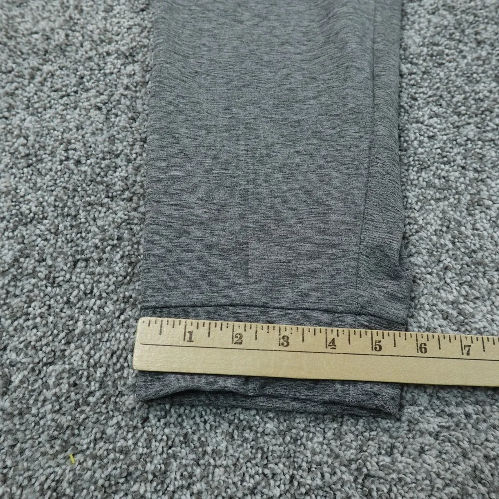 Nike Pants Mens 2XL Gray Yoga Dri Fit Swoosh Jogger Sweatpants Workout Gym Run